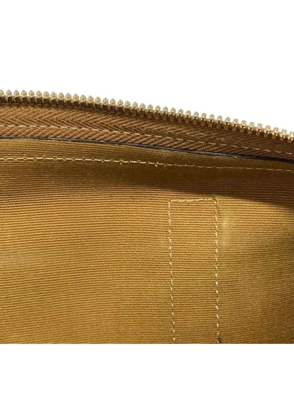 Celine Boston Bag Triomphe Canvas Tan Mini - Picture 14 of 16